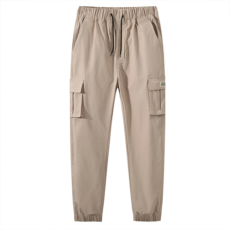 Mayoristas Custom nuevos diseños Mens cargo Pants Big Pocket Cotton Pantalones hombres