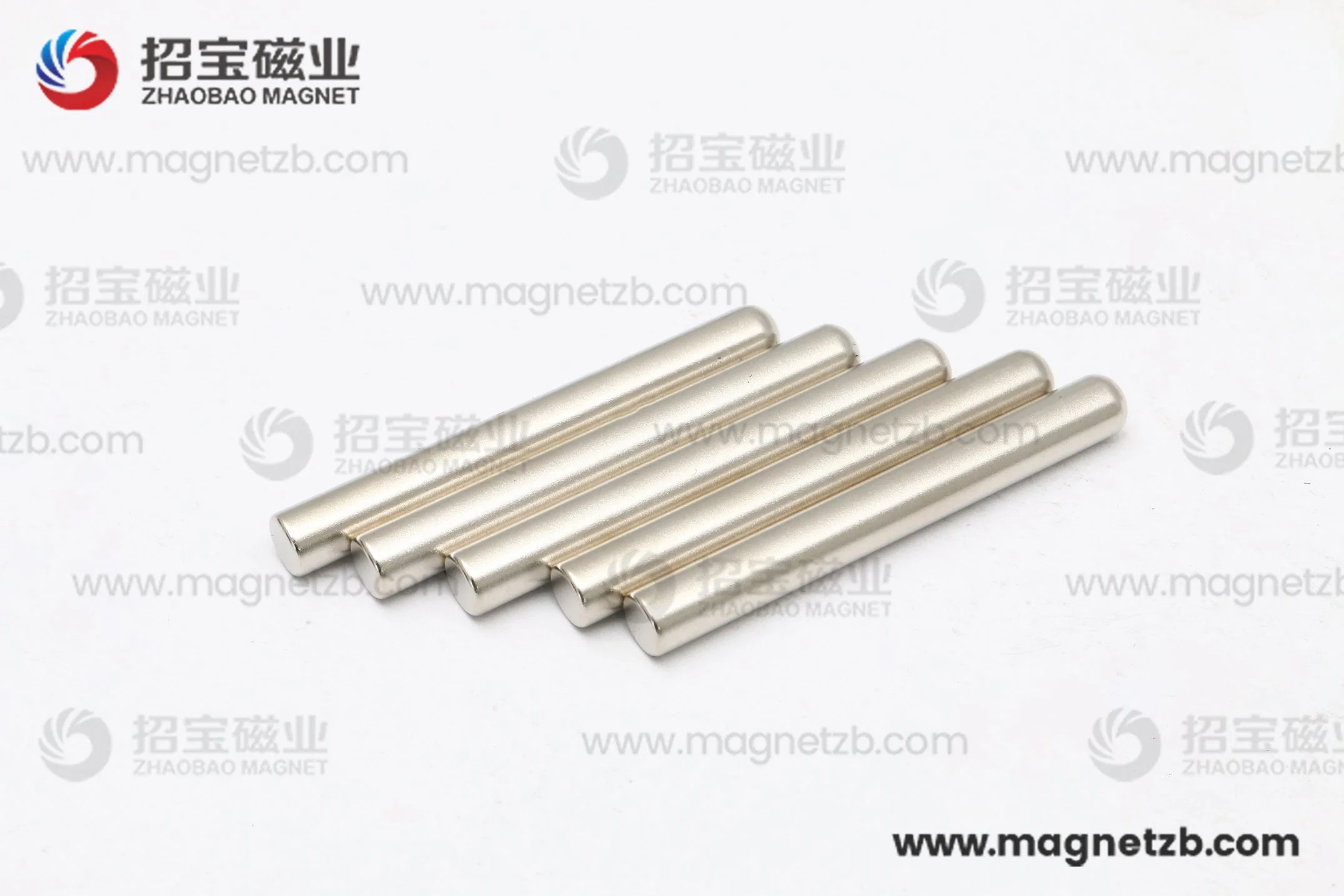 Sintered Neodimio Neodymium Rare Earth Permanent Manufacturer Strong Magnetic Material Customized High quality/High cost performance NdFeB Magnetized Bar Magnet with Nickel Coated