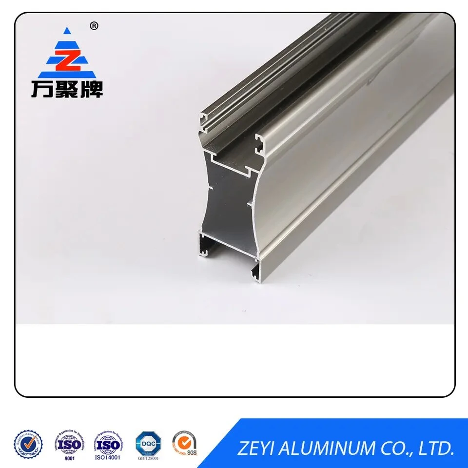 6000 Series Aluminum Extrusion Profile Wooden Transfer Aluminium Profile