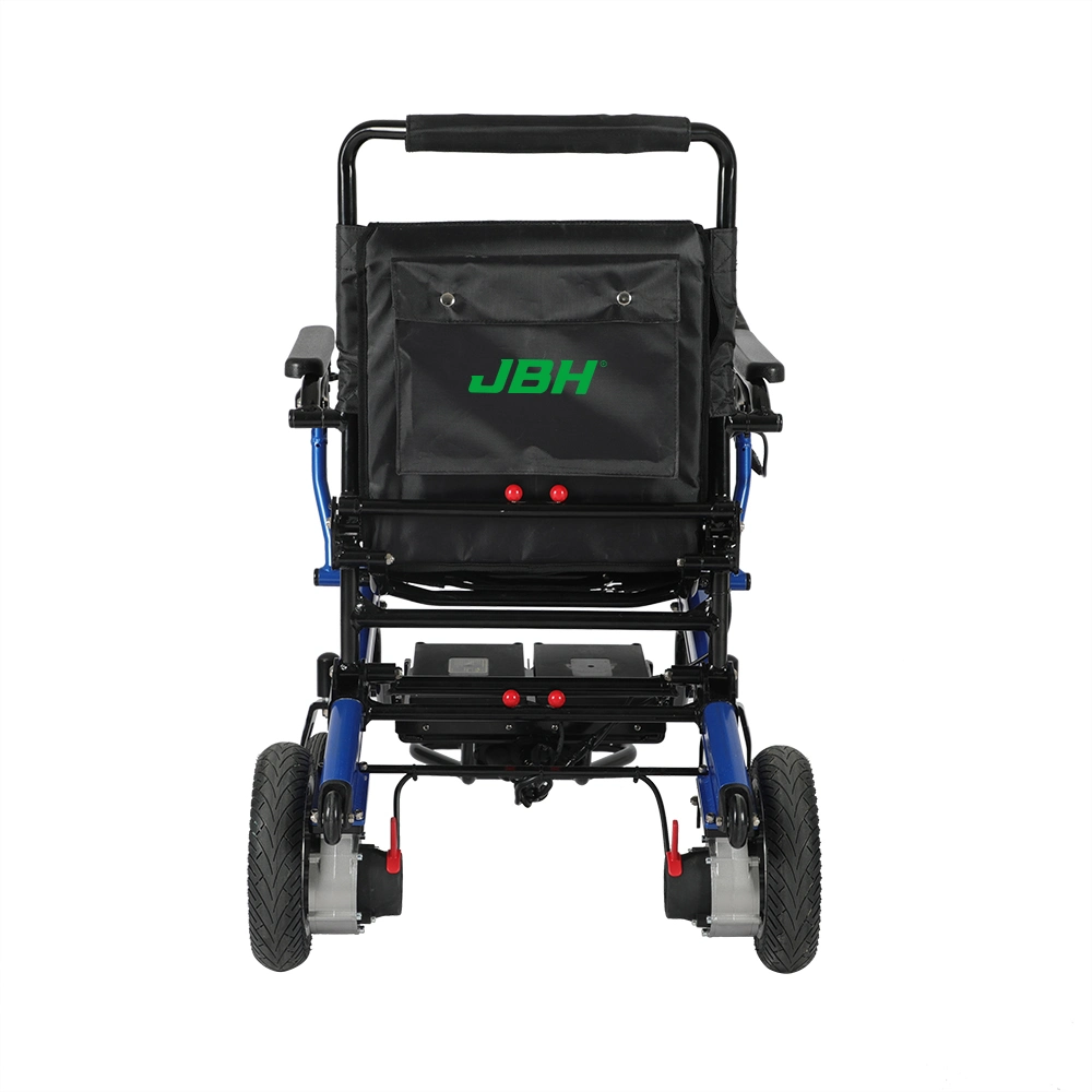 10 Inch Big Wheel Power Folding Electric Motorized Wheelchair FDA Approved