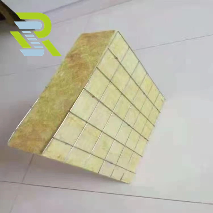 China Sale Rockwool Thermal Insulation Board Price with Aluminum Foil, Rock Wool Board for Fireproof, Sound Absorb. 900X600X25mm Density 50-180kg/M3