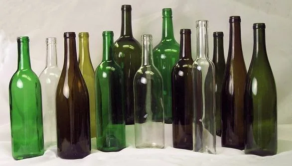 500ml 750ml 1 Liter Unique Antique Dark Light Green Bordeaux Burgundy Wine Glass Bottle Champagne Sparkling Wine Bottle