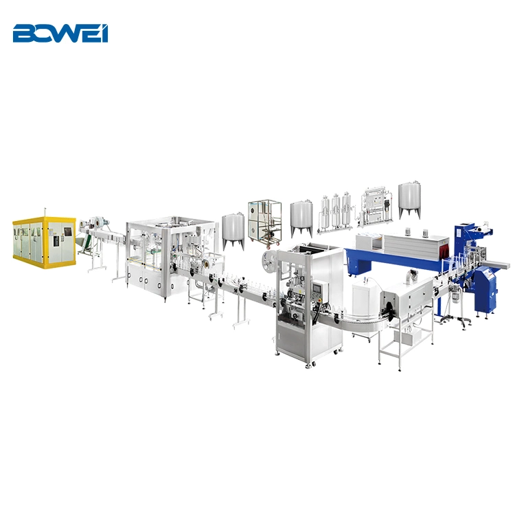 Automatic Complete Mineral Water Bottling Plant Water Filter Production Line
