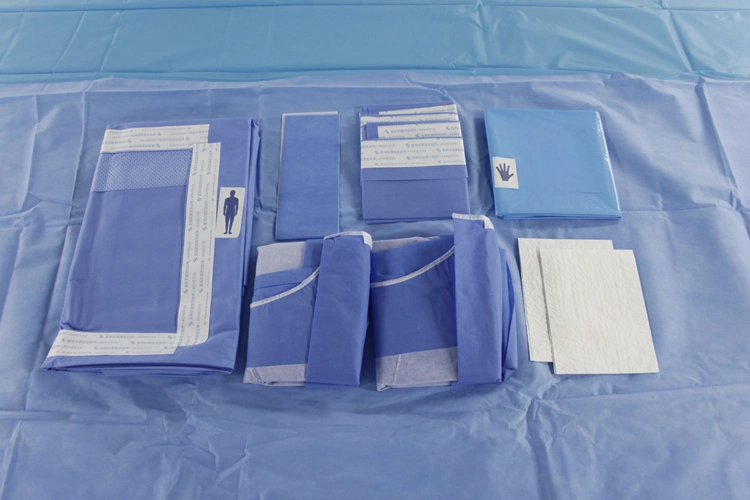 Limpe estéril descartável para Kit de Entrega cirúrgico/Pack