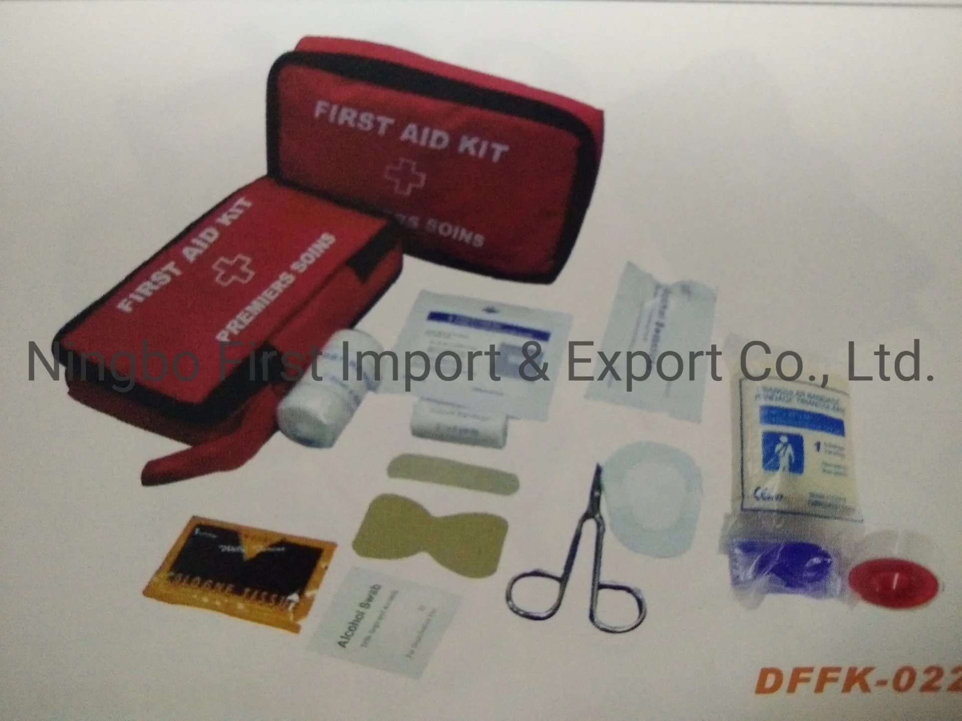 Emergencia médica Travle Hogar Kit de primeros auxilios Dffk-022