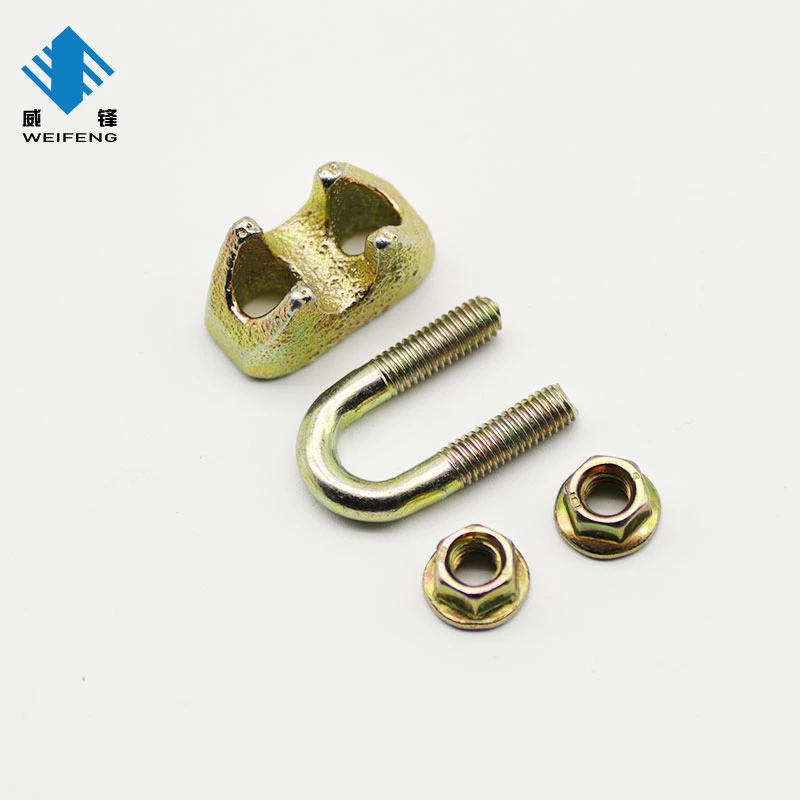 Factory Price Zinc Plated Bulk Packing Rigging Q235 Wire Rope Clip