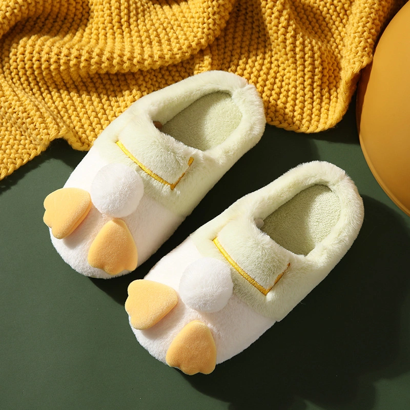 2020 New Style Cute Cartoon Plush Warm Slipper for Winter Use