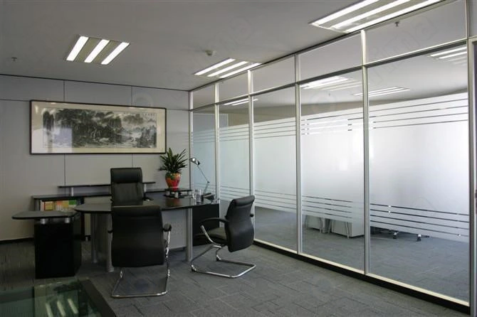 Industrial Glass Partition Simple Design Office Partition Best Price Aluminium Veranda Partition Wall Glass