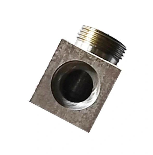 Welding Components for Hard Pipe Connections in Construction Machinery - Diamond Flange Elliptical Holes