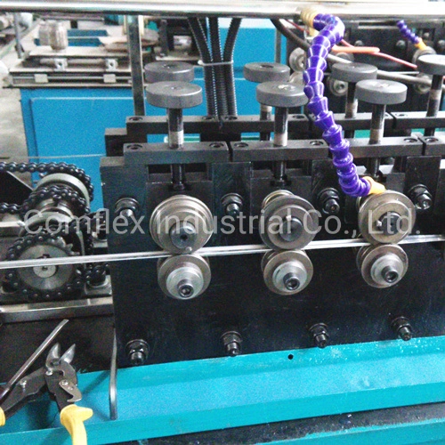 DN38-150mm Exhaust Pipe / Bellow Interlock Hose Forming Machine