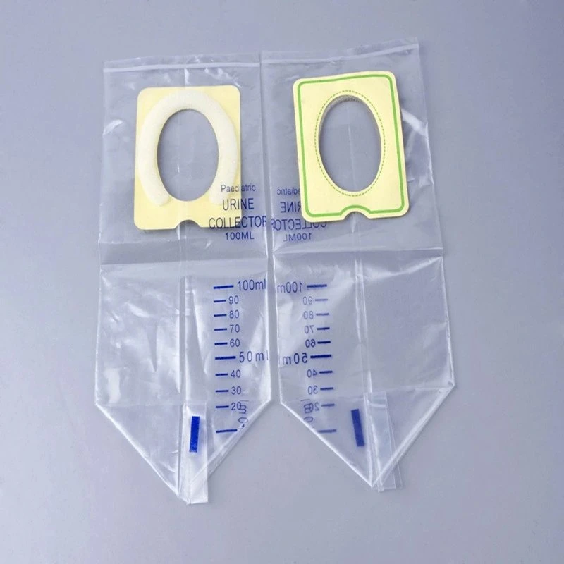 Disposable PVC Pediatric Baby Urine Collection Bag