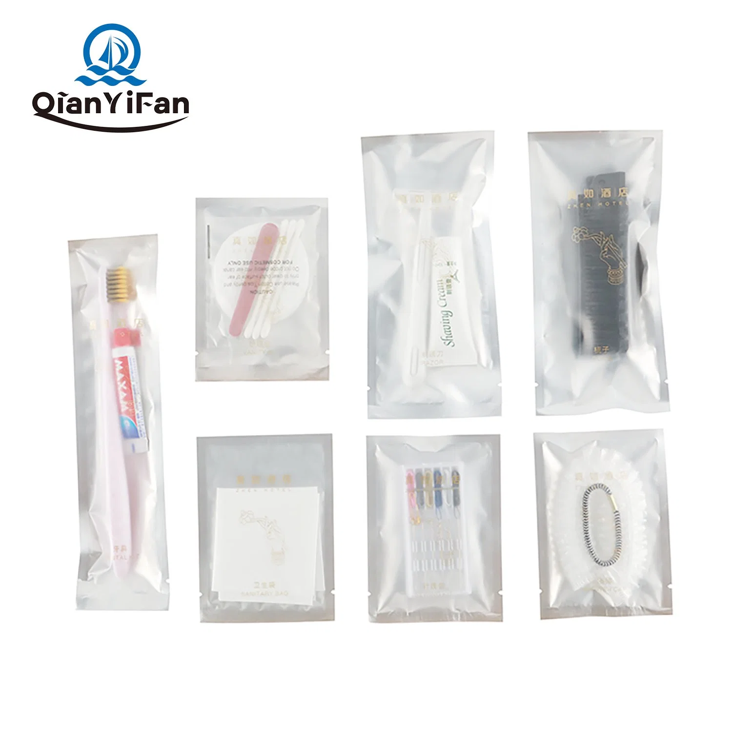 Factory Customized Five Star Hotel Logo Tooth Brush Toothpaste Set Disposable Dental Kit for Hotel