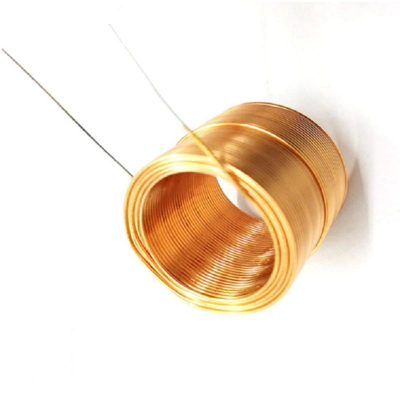 Winding 0.1uh Toroidal Ferrite Inductance Power Magnetic Ring Copper Wire Air Core Coil for Speaker