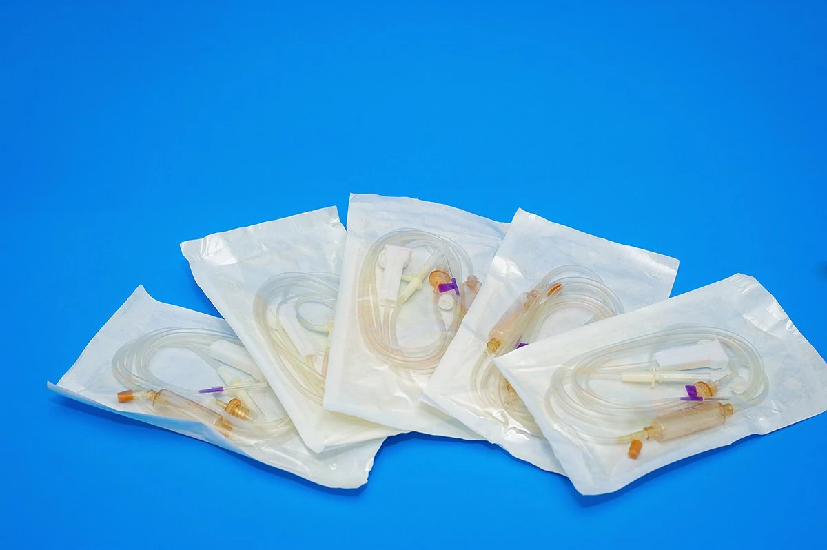 Self-Sealing Sterilization Flat Pouches Paper Plastic Bag