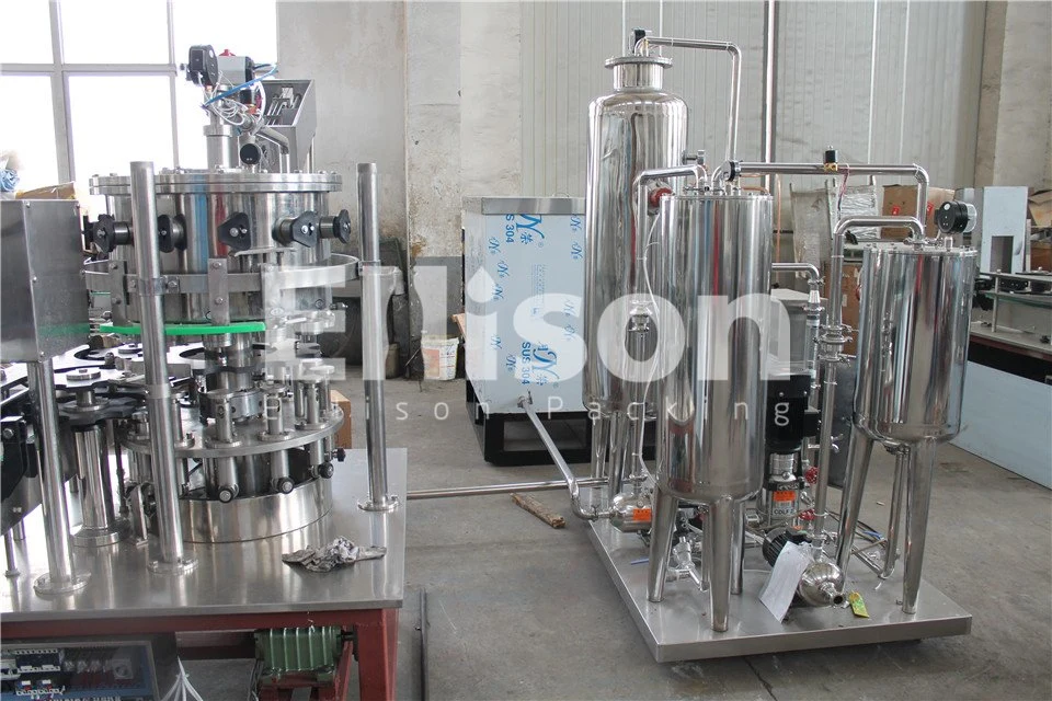 3-In1 Automatic Glass Bottle Wine Alcoholic Beverage Processing Plant Equipment Liquor Drink Whisky Vodka Beer Production Line Filling Making Bottling Machine