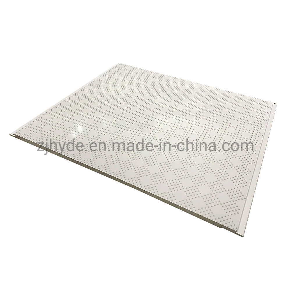 Sample Customization Interlocking Plastic Roof False Tablilla Techos Cielo Raso Spandrel Ceiling Techos En PVC Laminated Panel