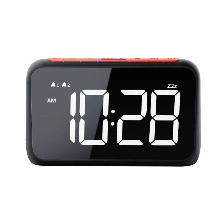 Geschenk LCD Digital Display Reisen Funny Tisch Wecker Digitaluhr