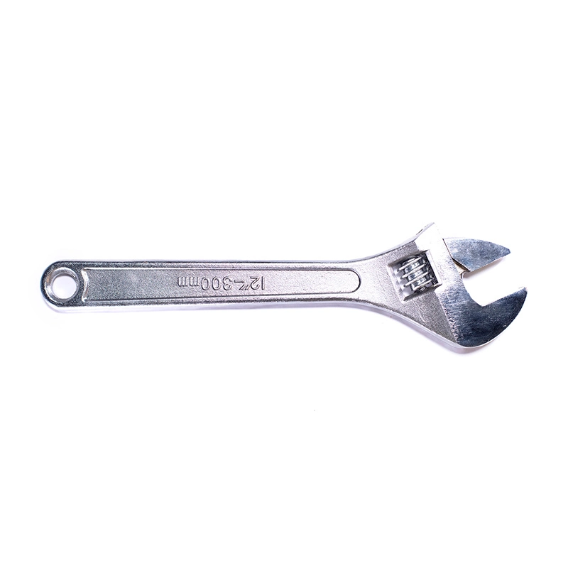 CRV Chrome Vanadium Steel Forged Adjustable Wrench with High Rust Resistance and Hardness