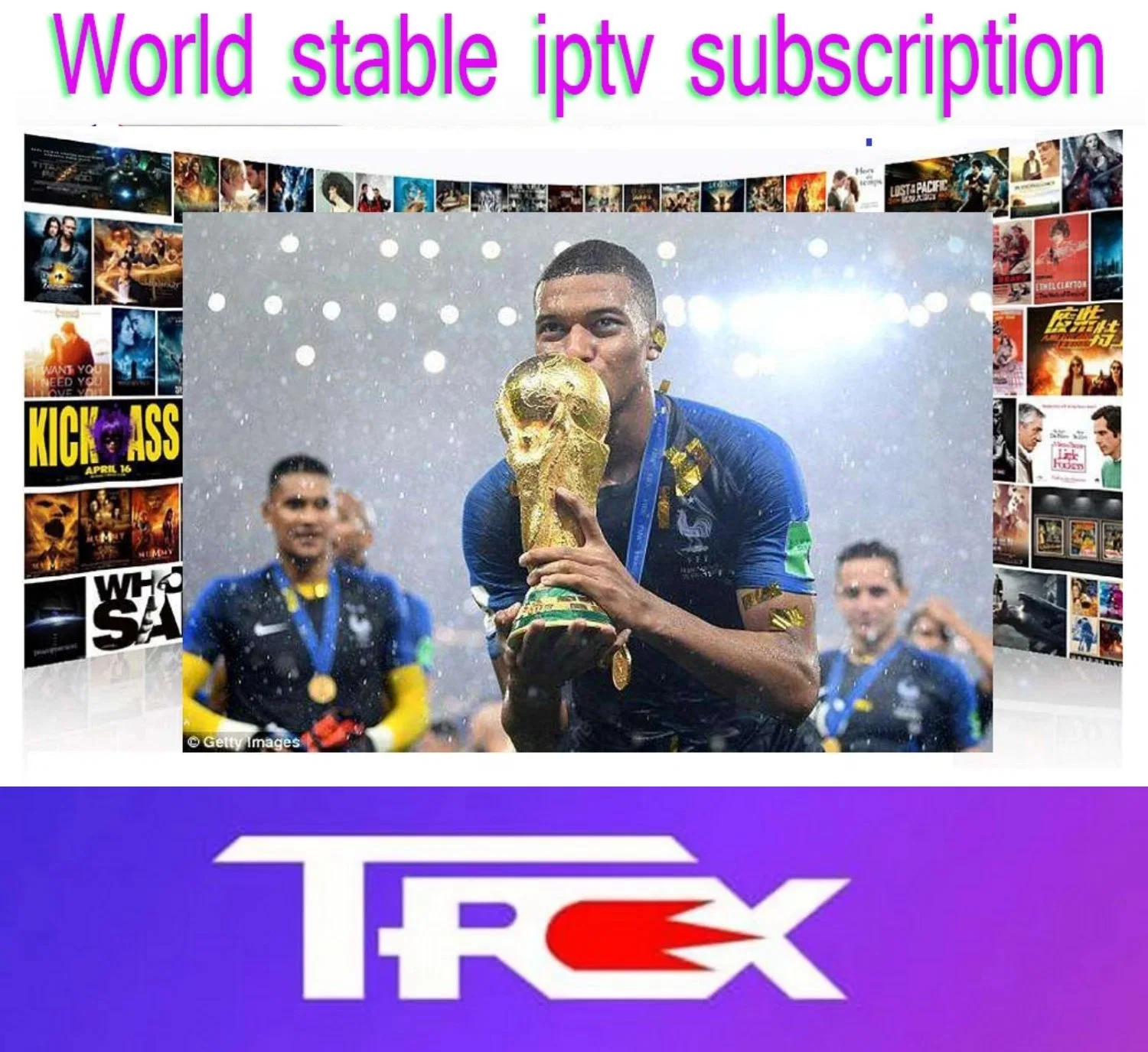 Panneau revendeur IPTV M3U 4K de haute qualité en gros avec Magnum Bfast Livego Trex Cobra Dinoo Megaott Crystal IPTV Crédits