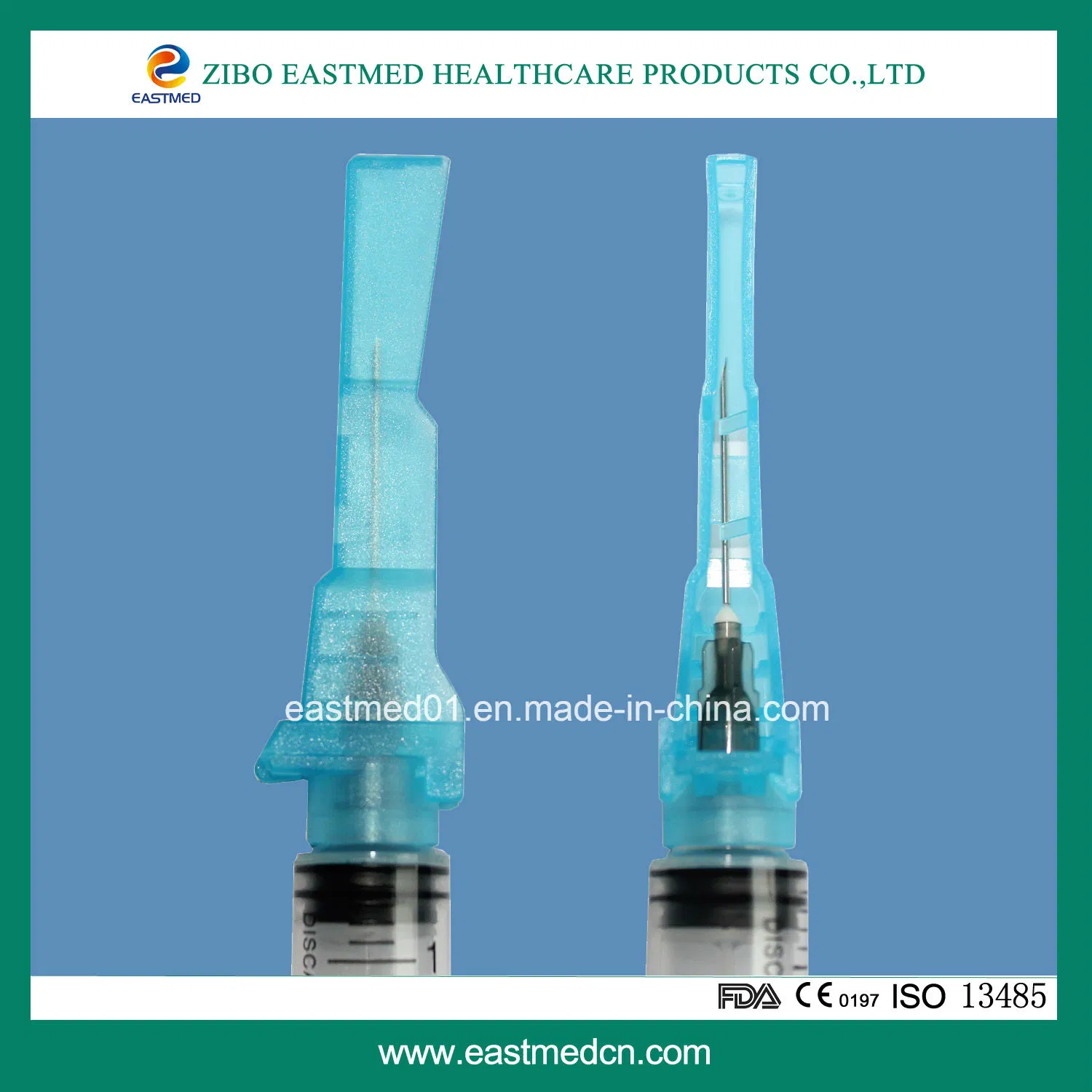 Safety Auto-Destructive Syringe with Safety Cap Ce Approved