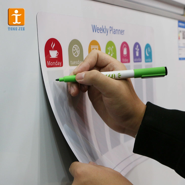 Quality Custom Full Color Fridge Magnetic Dry Erase Board