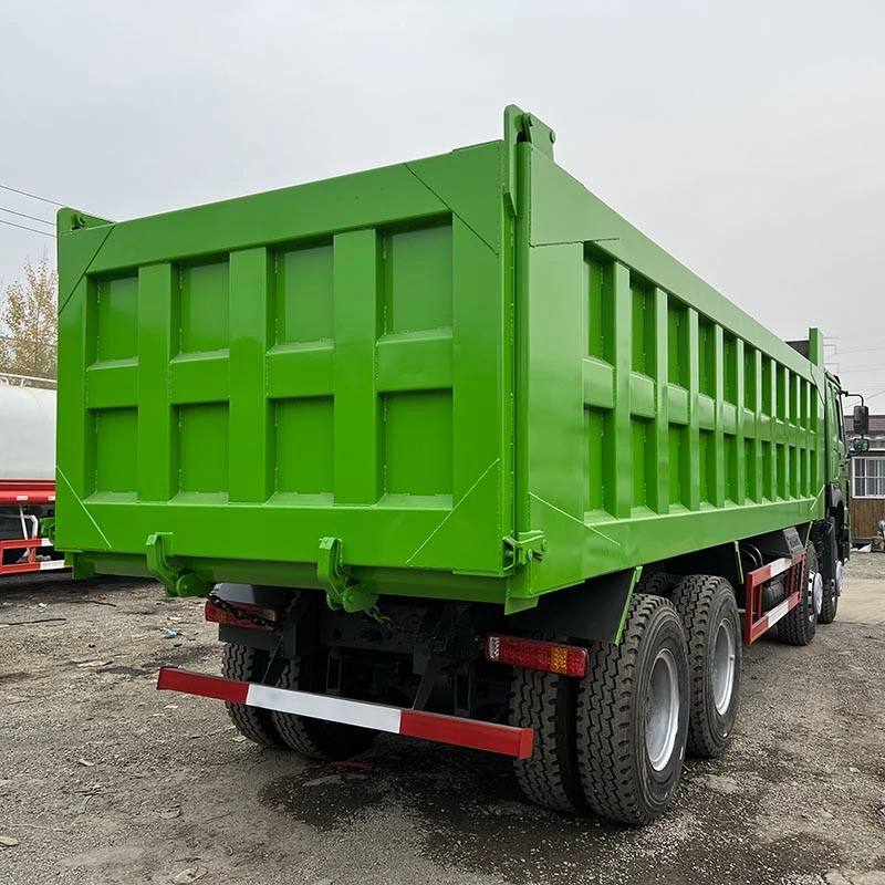 China Sinotruck HOWO 8X4 371HP 420HP Used and New Tipper Dump Truck for Sale