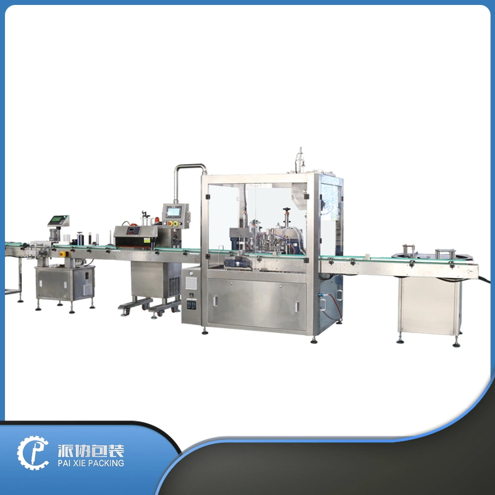 Complete Automatic Cosmetics Mixing and Filling Line