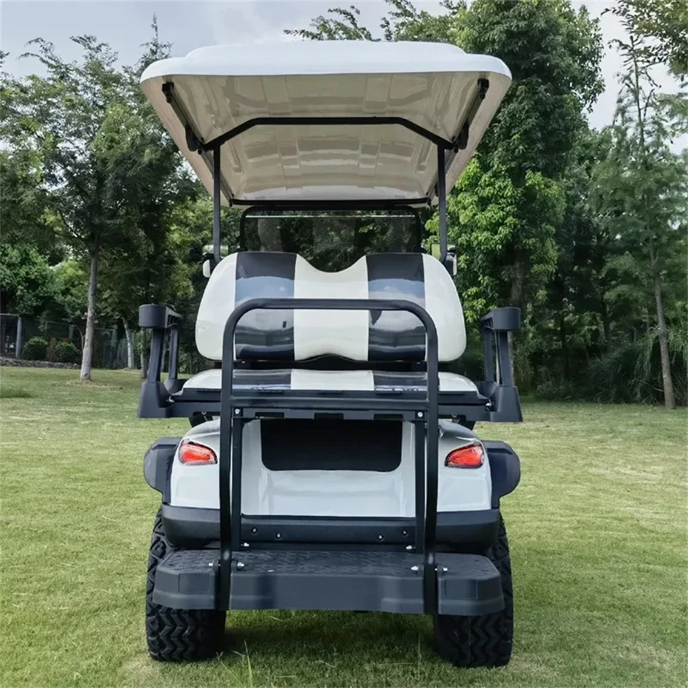 Chariot de golf électrique à quatre roues certifié ce avec véhicule touristique Personnalisation de luxe tout terrain hors route 2-4-6-8 places 2024 dernier modèle