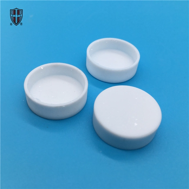 Insulating Industrial Sitall Microcrystal Glass Ceramic Cap Cover Lid