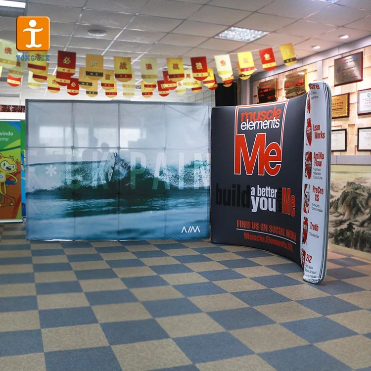 Messestand Design Backdrop Wall Pop Up Display Stand