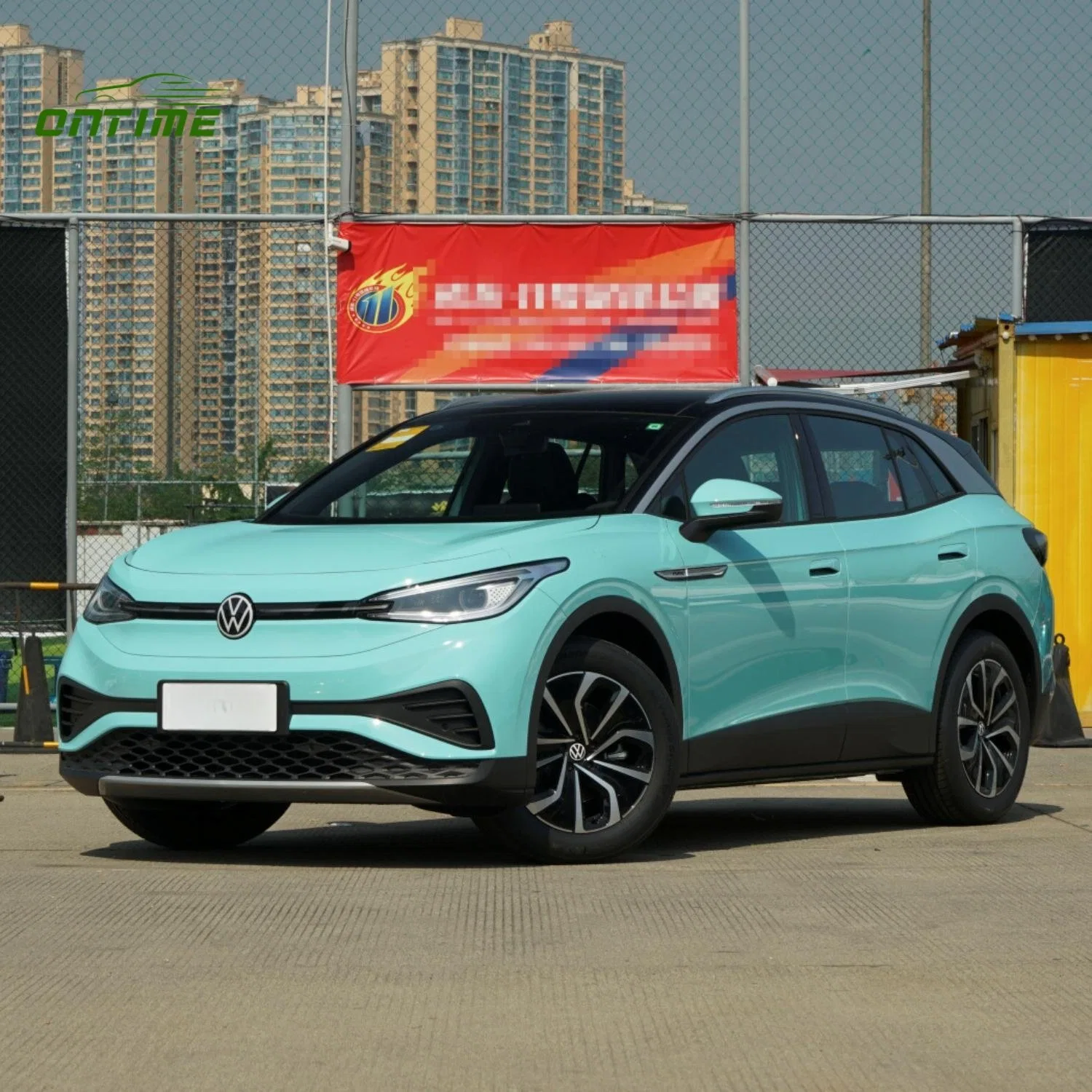 The Latest Designed Affordable Compact SUV with a Range of 607km Is an Electric Vehicle an Intelligent Fast Charging New Energy Vehicle ID4X Series