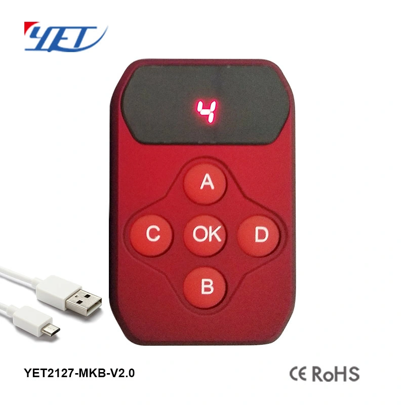 260-868MHz Multi Frequency USB LED RF Remote Control for Alarm System Yet2127mkb