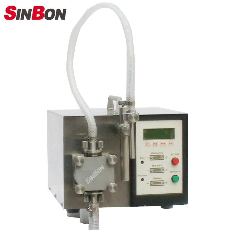 Semi-Automatic Gear Pump Liquid Filling Machine