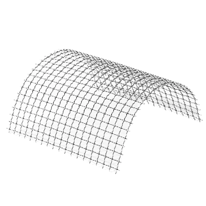 Factory Price High quality/High cost performance  Stainless Steel Crimp Wire Mesh Barbecue Net