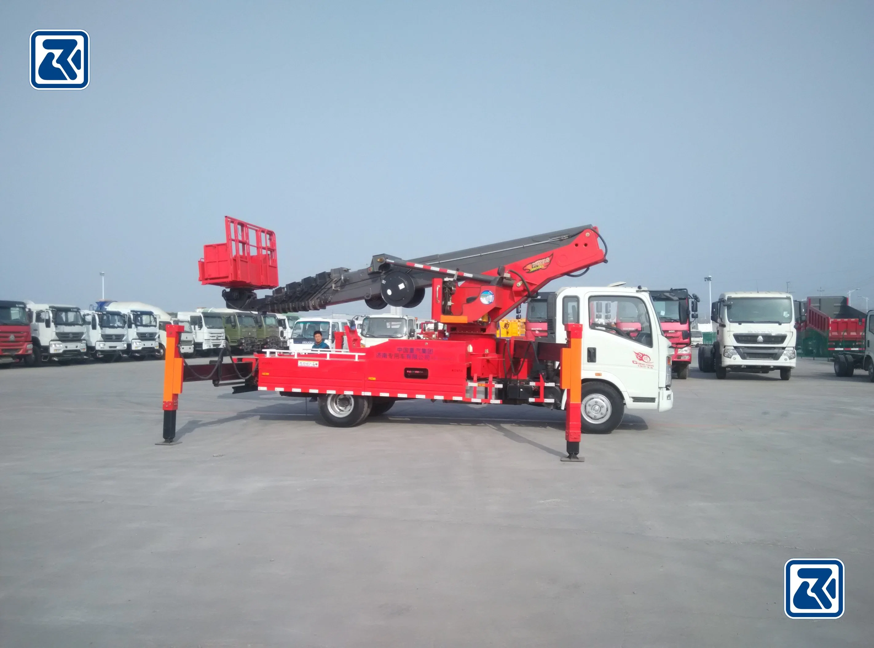 Hochaltitude Operation Truck Aerial Working Platform Truck Aerial Work Truck