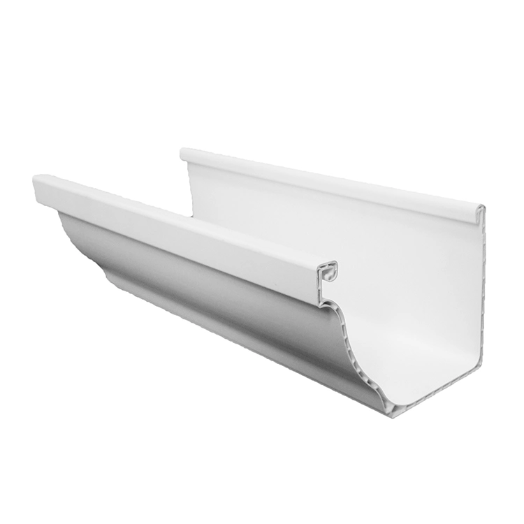 The Traditional Vinyl Drop Outlet Is What Connects The Gutter to The Downspout PVC Rain Water Drain System Pipe Accessory