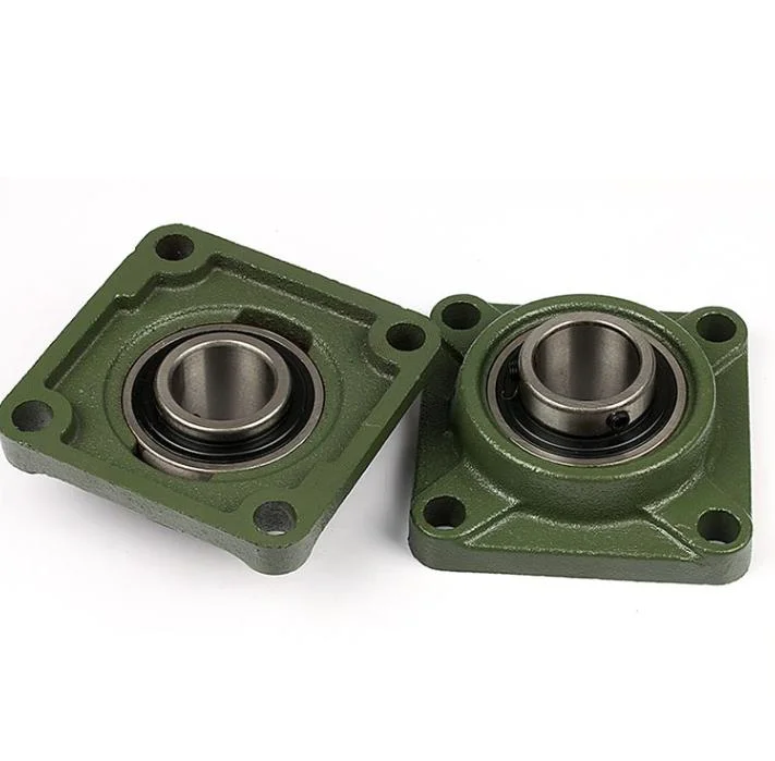 High Speed Rotation UCF205 Square Flange Type Mounted Bearing Unit for Food Machine