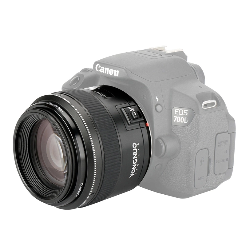 Teleobjetivo mediano con objetivo de fotograma completo con enfoque automático Yongnuo 85mm F1,8 Objetivo de enfoque fijo Prime para D810 D750 D850 D7100 D7200 D3200