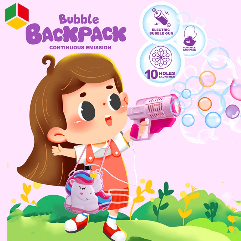 QS Рекламная сувенир Bubble Machine Outdoor Play Весёлые игрушки Новинка Образовательный пластиковый электрический динозавр животный рюкзак набор Bubble Gun машина Игрушки для детей