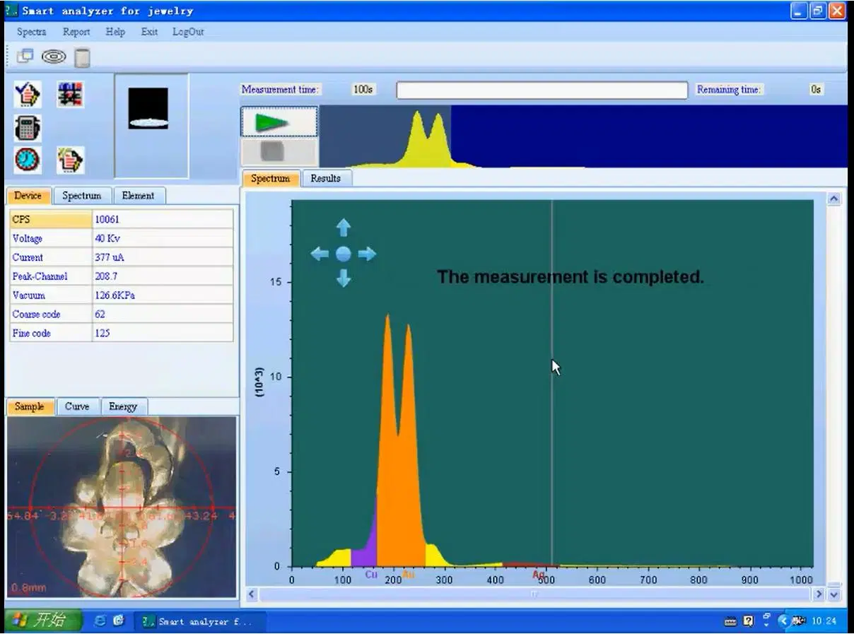 Super Deal Gold Purity Testing Machine Gold Spectrum Analyzer