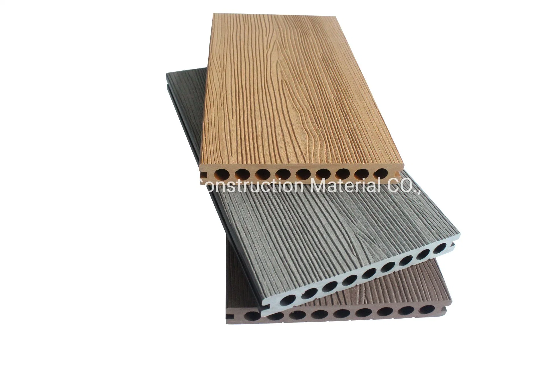 Plastique/composite/bois/ PVC/Outdoor WPC Decking planche Composite-de-chaussée