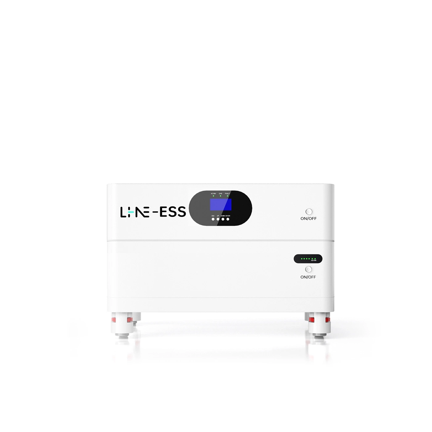 Ess 5kwh Système de batterie au phosphate de fer au lithium Système d'énergie solaire pour la maison.