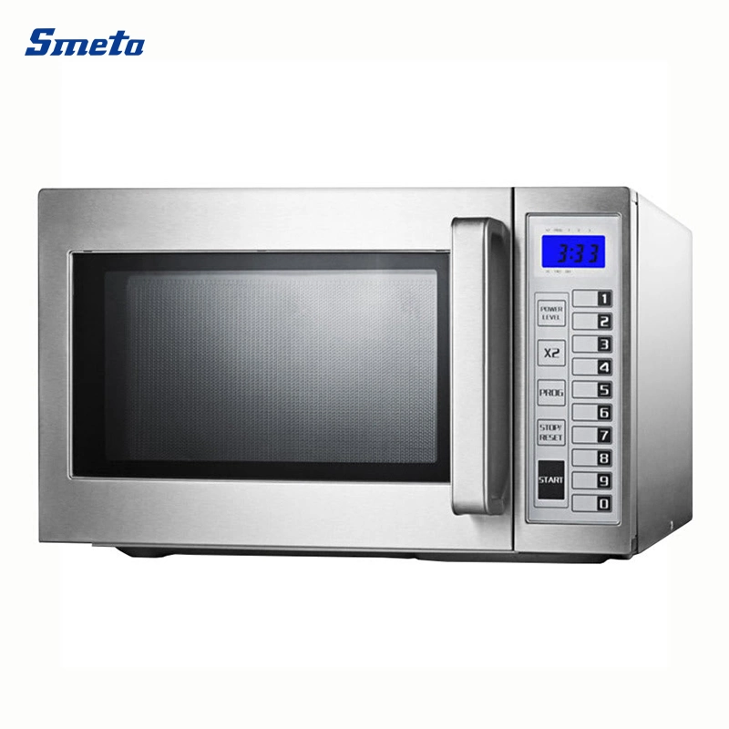 25 Liters Digital Commercial Stainless Steel Microwave Oven for Cake and Pizza