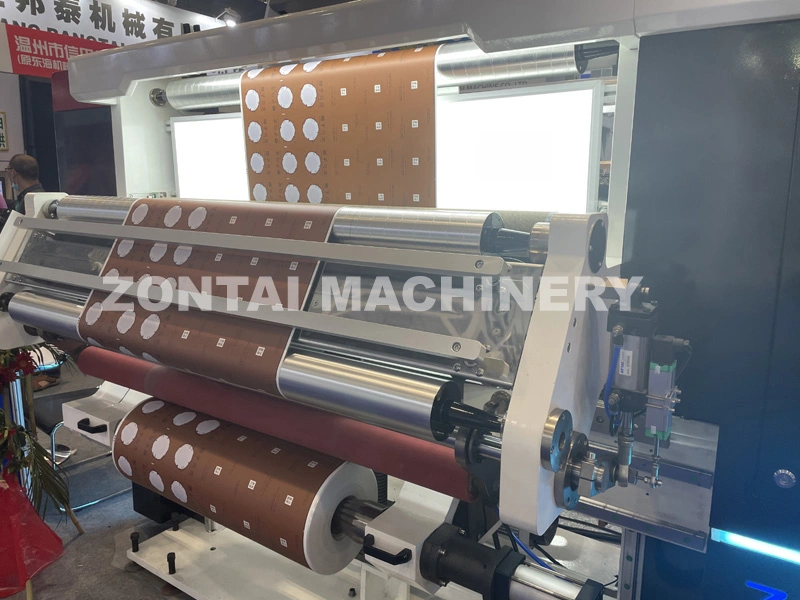 Plastic Film Printing Rolls Automatic Doctoring Rewinding Machine