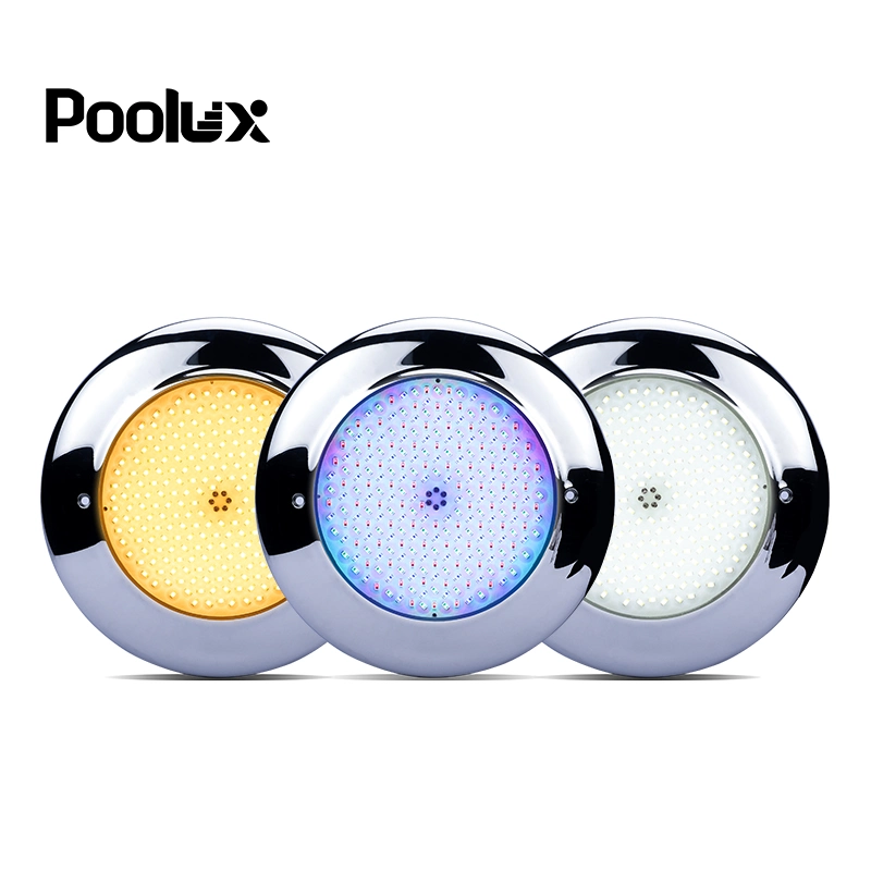 Natação em LED RGB de 42 W, IP68 316 ss, com resina Luzes da piscina