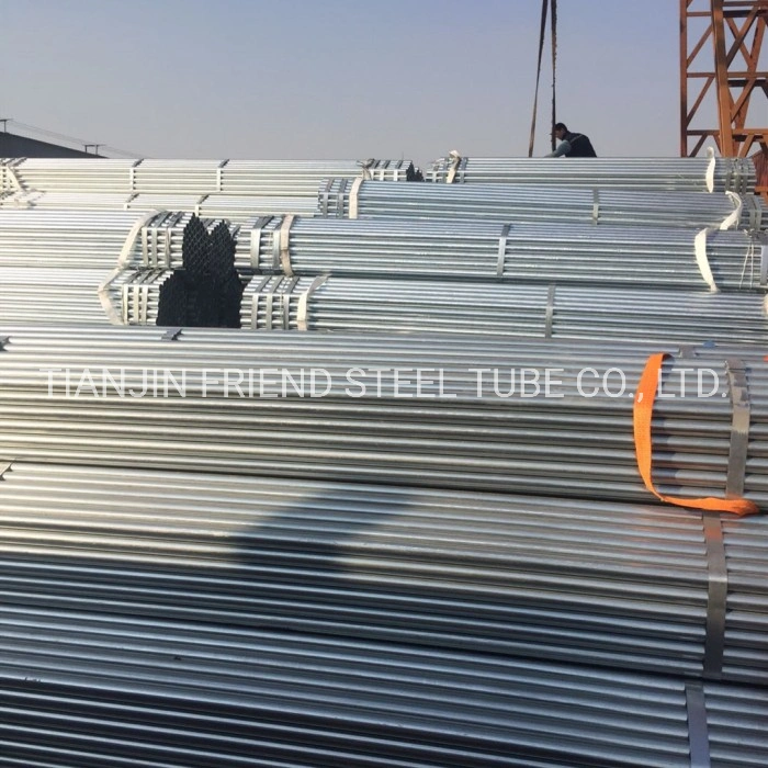 Iron Steel ASTM BS Standard Gas Transport Galvanized Steel Pipe