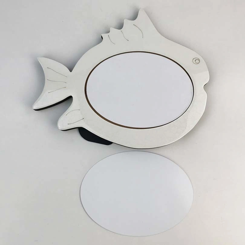 Fish Shape Sublimation Blank Photo Frame with Aluminum Sheet