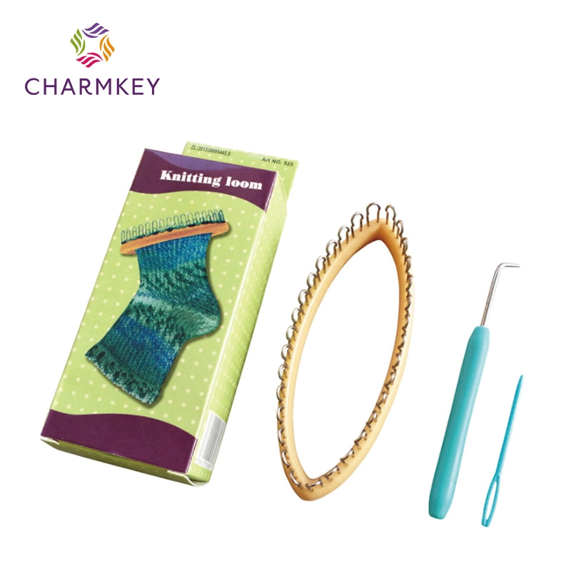 Métier à tisser de tricotage de chaussettes de plastique Charmkey Knitting Hat chaussettes