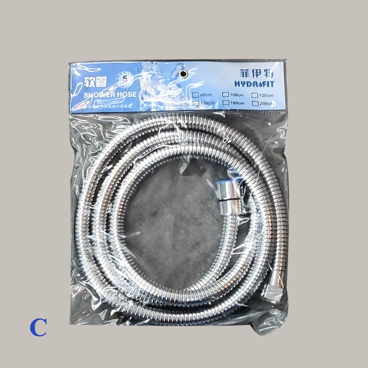 Hot Sale Reinforced Threaded Spiral PVC Flexible Hose Shower Hose (HY6021)