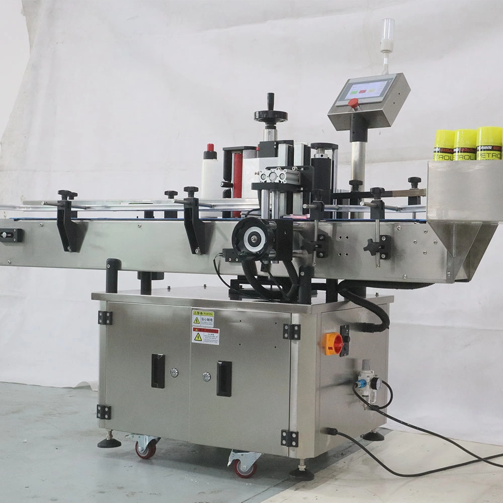 Garantía de One-Year imprimir y aplicar la máquina de etiquetado de botellas de la vida de diseño de Extra-Long máquina